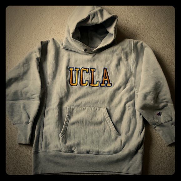 Champion Tops - VNTG Reverse Weave Champion UCLA Hoodie sweatshirt